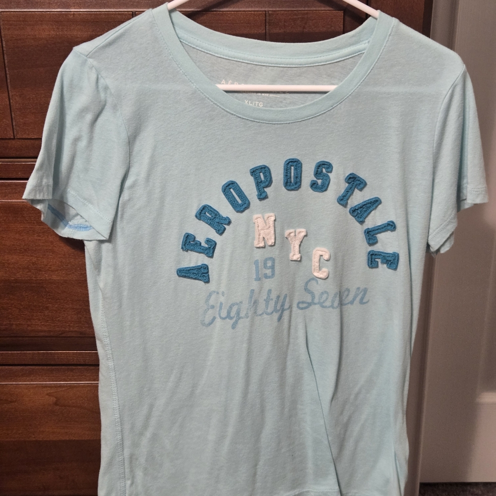 Aeropostale Sky Blue Tee